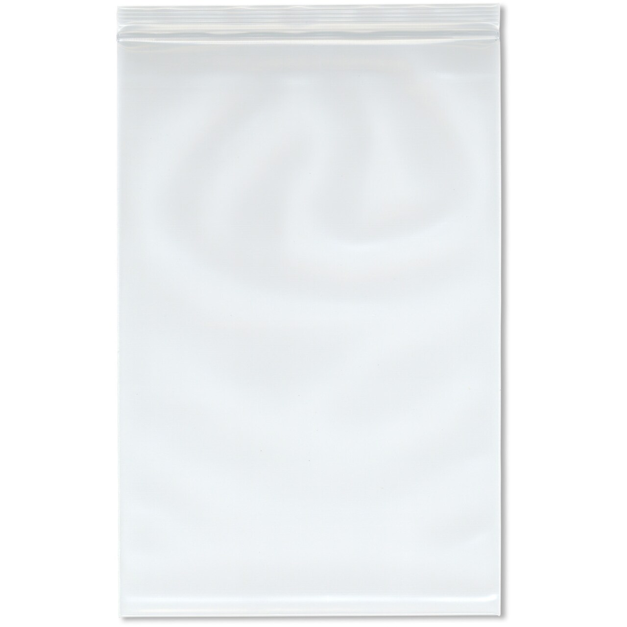 Plymor 8" x 12" (Pack of 100), 6 Mil Industrial Duty Zipper Reclosable Plastic Bags